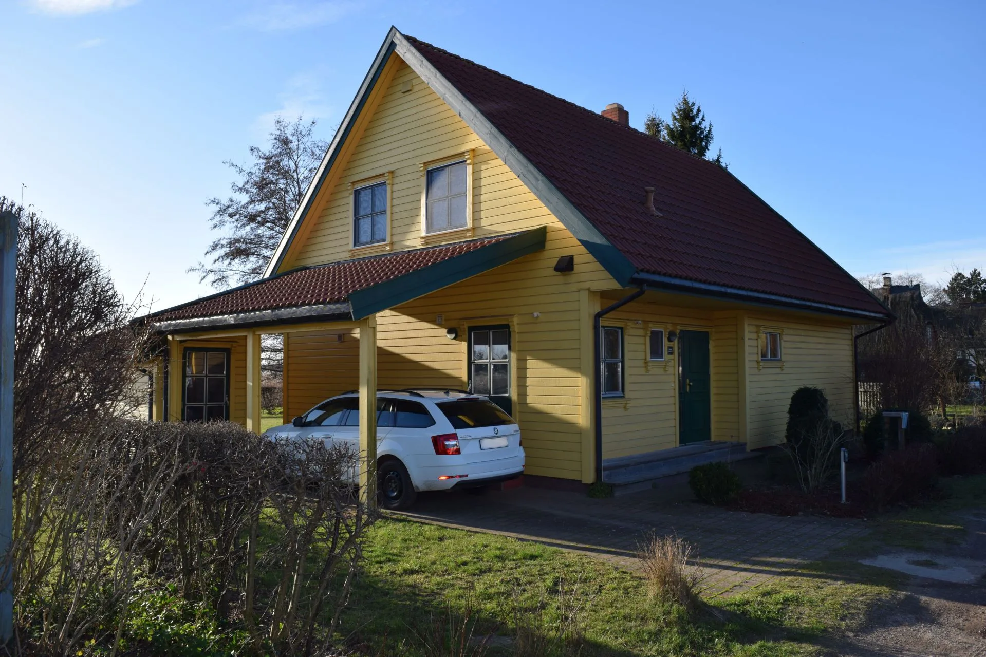 Hausansicht Ferienhaus Seehof