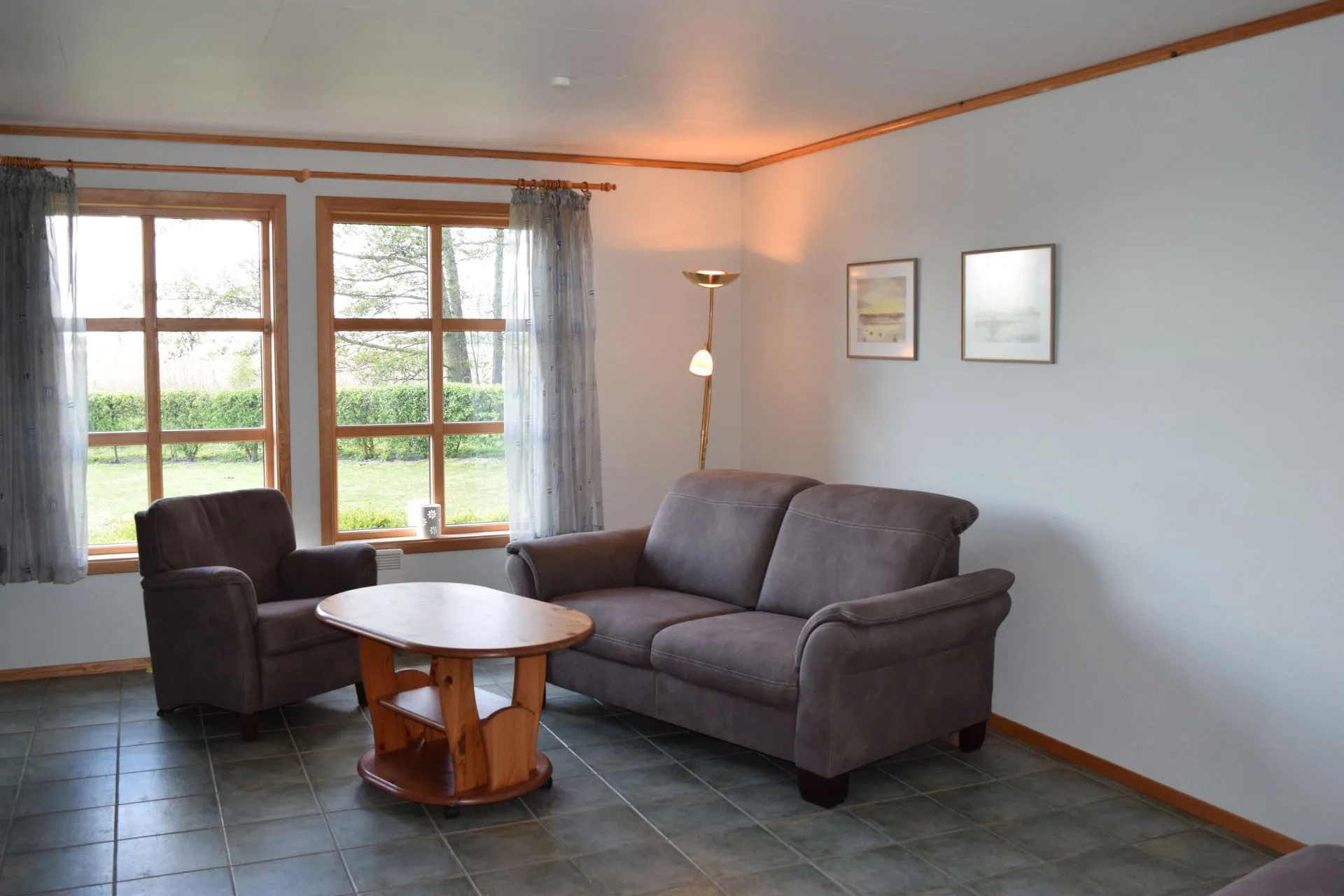Wohnbereich Ferienhaus Seehof